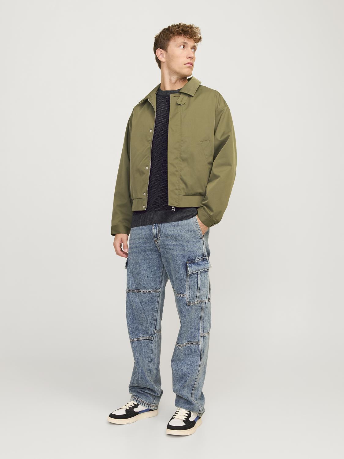 JJEGLOBE KNIT CREW NECK